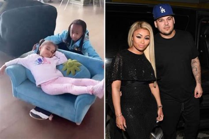 Blac Chyna and Dream Kardashian