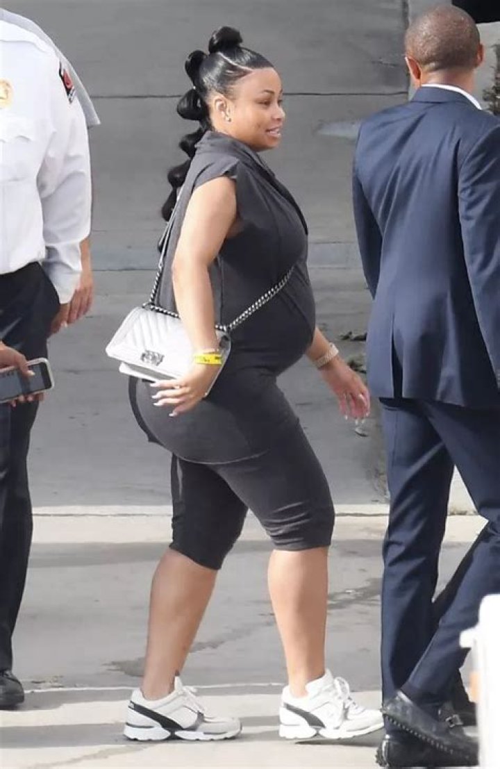 Blac Chyna Baby Bump On Fleek