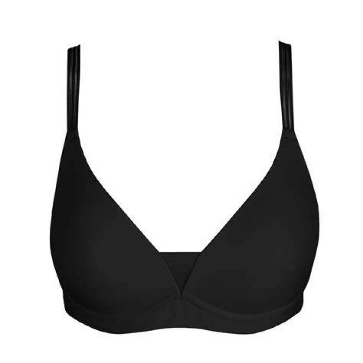 black wireless bra