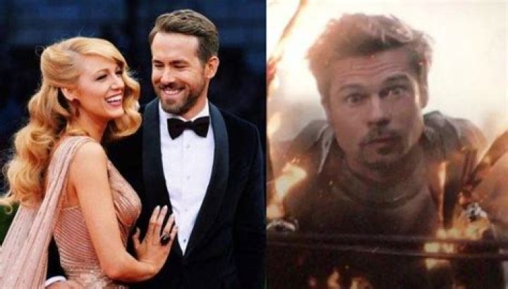 Blake Lively Brad Pitt Deadpool 2