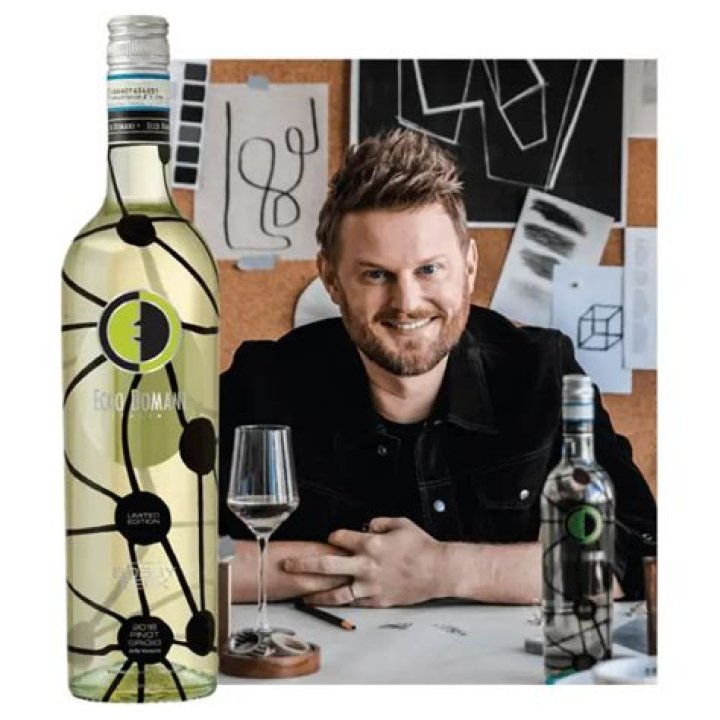 Bobby Berk for Ecco Domani Pinot Grigio Limited-Edition Label Collaboration