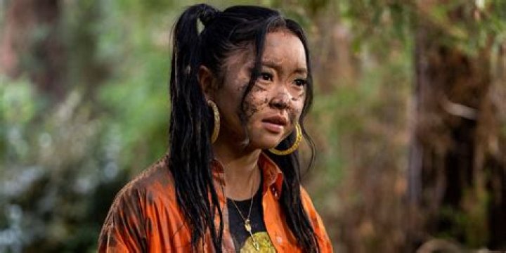 Boo, Bitch. Lana Condor as Erika in episode 101 of Boo, Bitch. Cr. Erik Voake/Netflix &copy; 2022