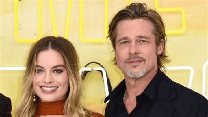 Brad Pitt and Margot Robbie 80th Annual Golden Globe Awards, Inside, Beverly Hilton, Los Angeles, USA - 10 Jan 2023