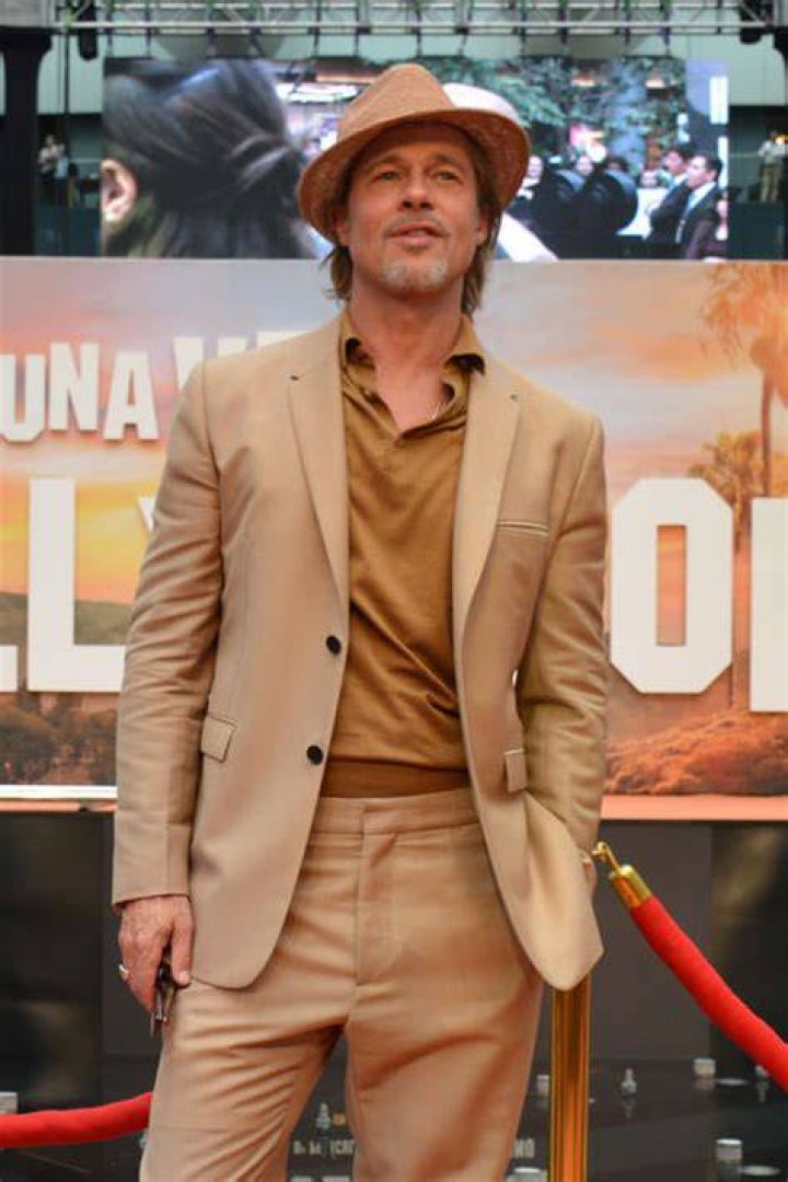 Brad Pitt at the Once Upon A Time In Hollywood premiere 