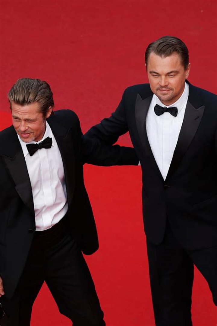 Brad Pitt Leonardo DiCaprio Cannes