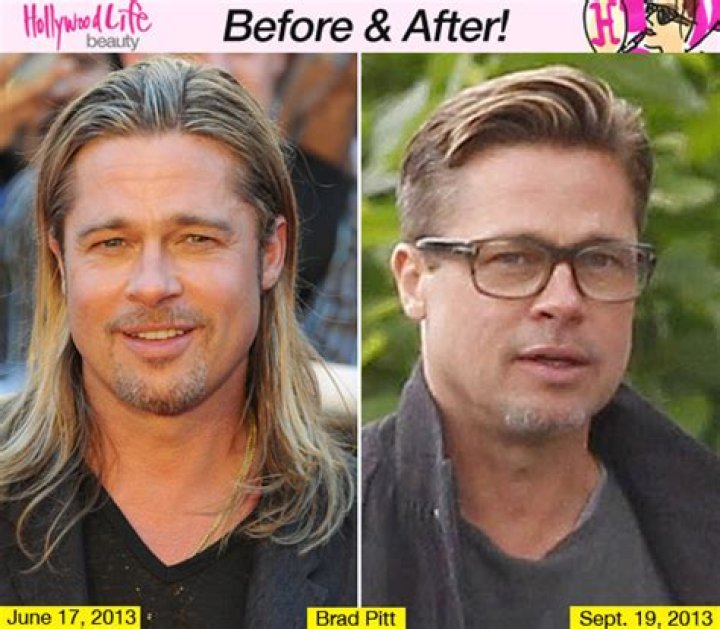 Brad Pitt’s Haircut — See His Short Hair Makeover For ‘Fury’ – Hollywood Life