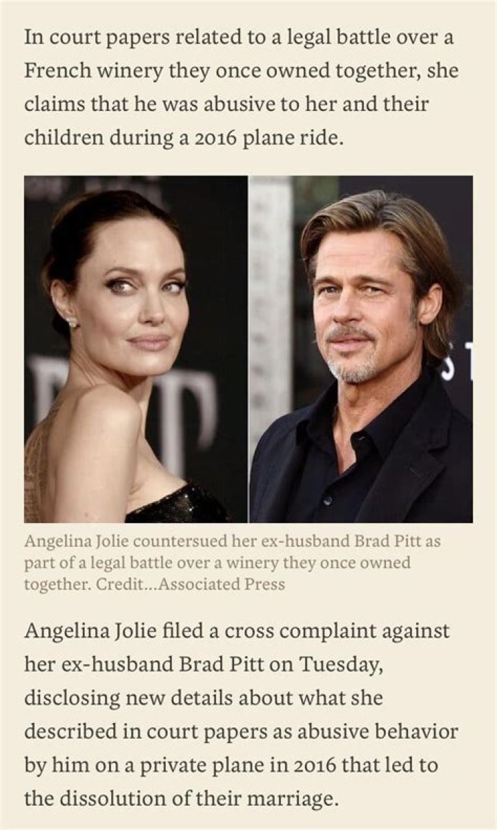 Brad Pitt Seen In 1st Photos Since Angelina Jolie’s Allegations Of Violent Acts