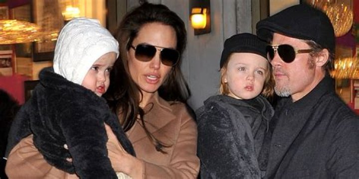 Brad Pitt with children Pax Jolie-Pitt, Shiloh Jolie-Pitt and Maddox Jolie-Pitt 'Unbroken' film premiere, Los Angeles, America - 15 Dec 2014