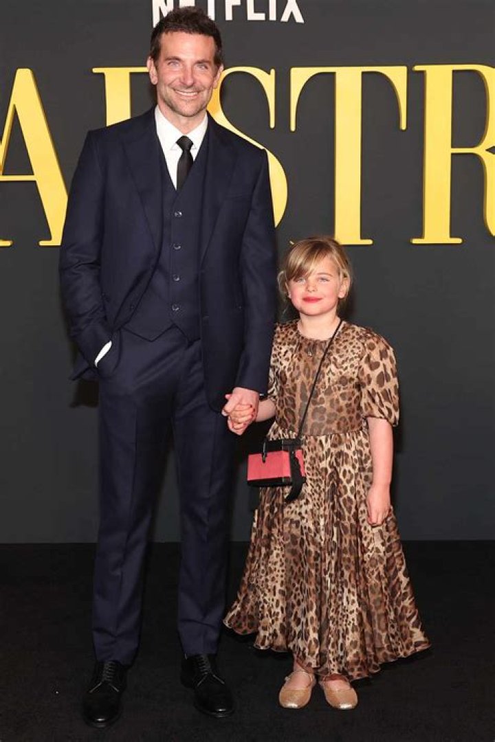 Bradley Cooper with daughter