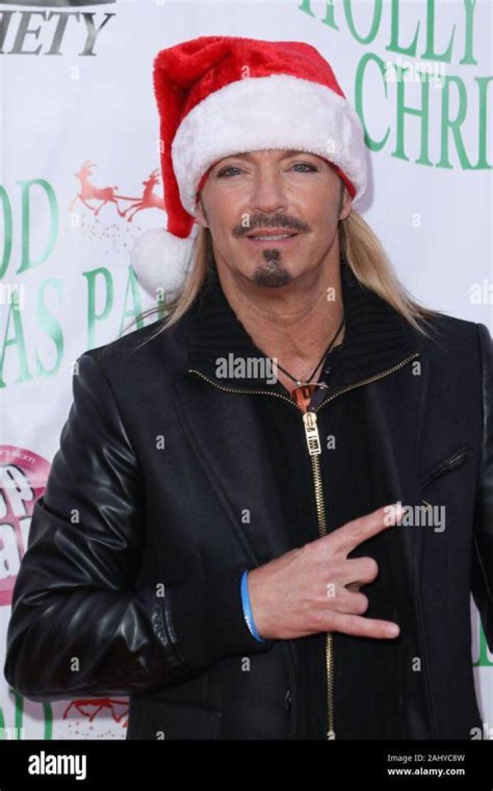 Bret Michaels at Hollywood Christmas Parade