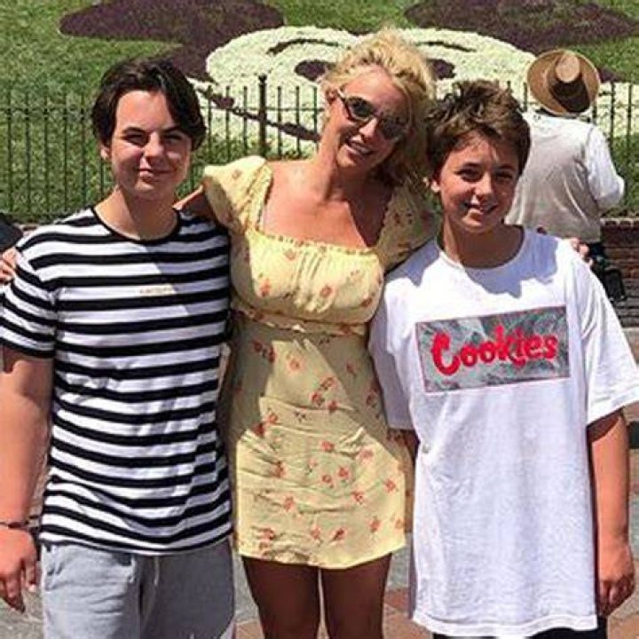 Britney Spears and sons