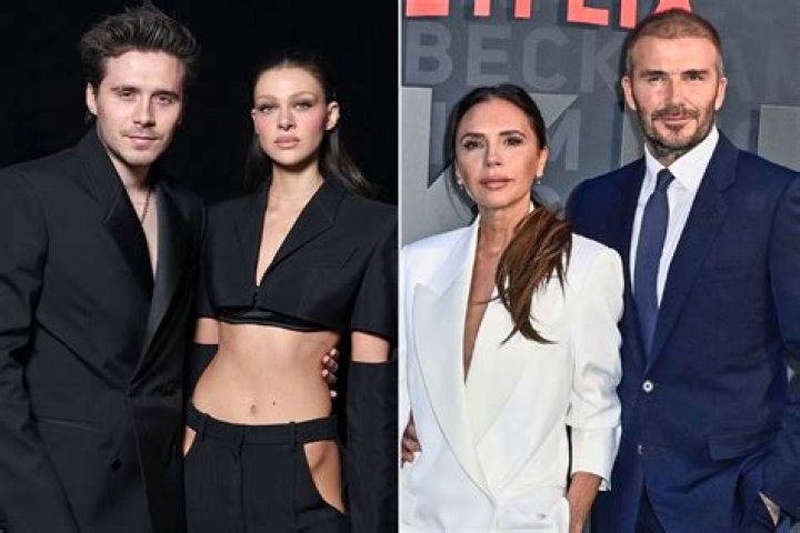 Brooklyn Beckham Sits Front Row