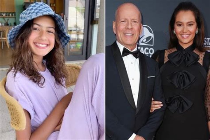 Bruce Willis Emma Willis Mabel Willis