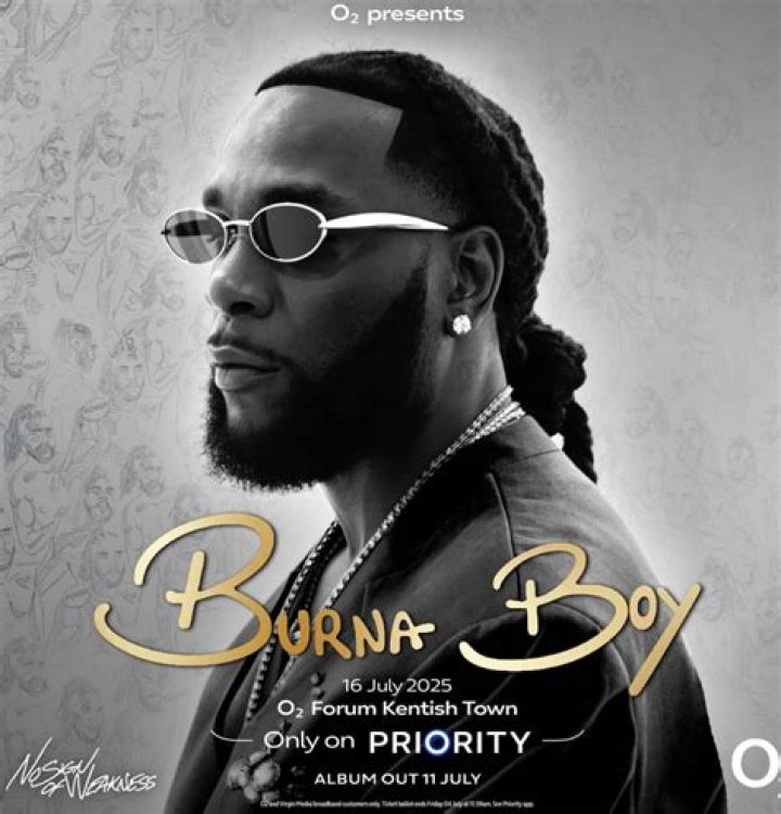 Burna Boy Busting Out Some Music