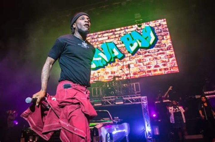 Burna Boy Gets Comfortable