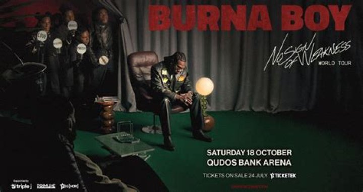 Burna Boy Gets the Crowd Going