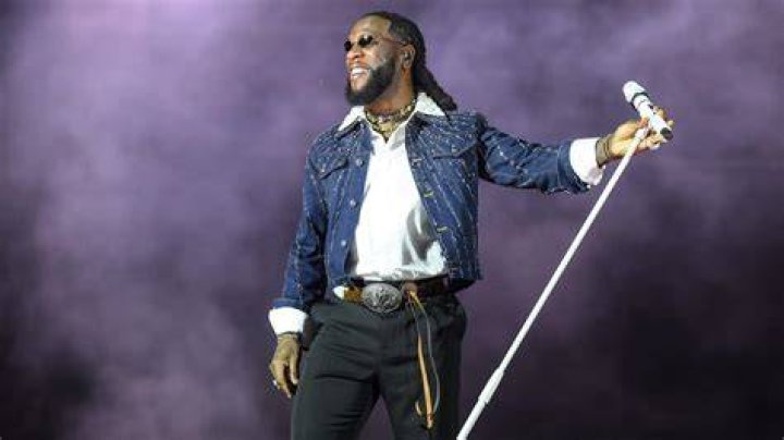 Burna Boy Walking on Stage