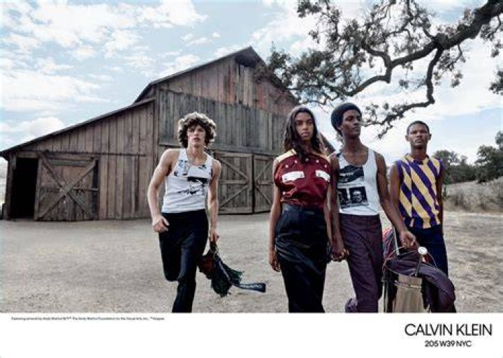 Calvin Klein 205W39NYC show, Spring Summer 2018, New York Fashion Week, USA &ndash; 07 Sep 2017