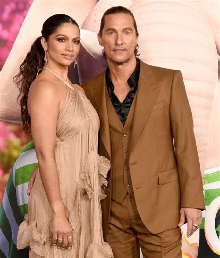 Camila Alves and Matthew McConaughey