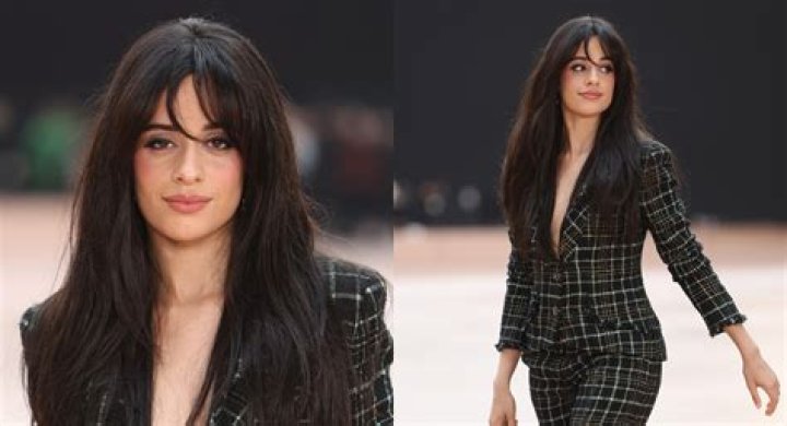 Camila Cabello arrives on the red carpet at the 2017 Much Music Video Awards in Toronto on Sunday, June 18, 2017. (Nathan Denette/The Canadian Press via AP)