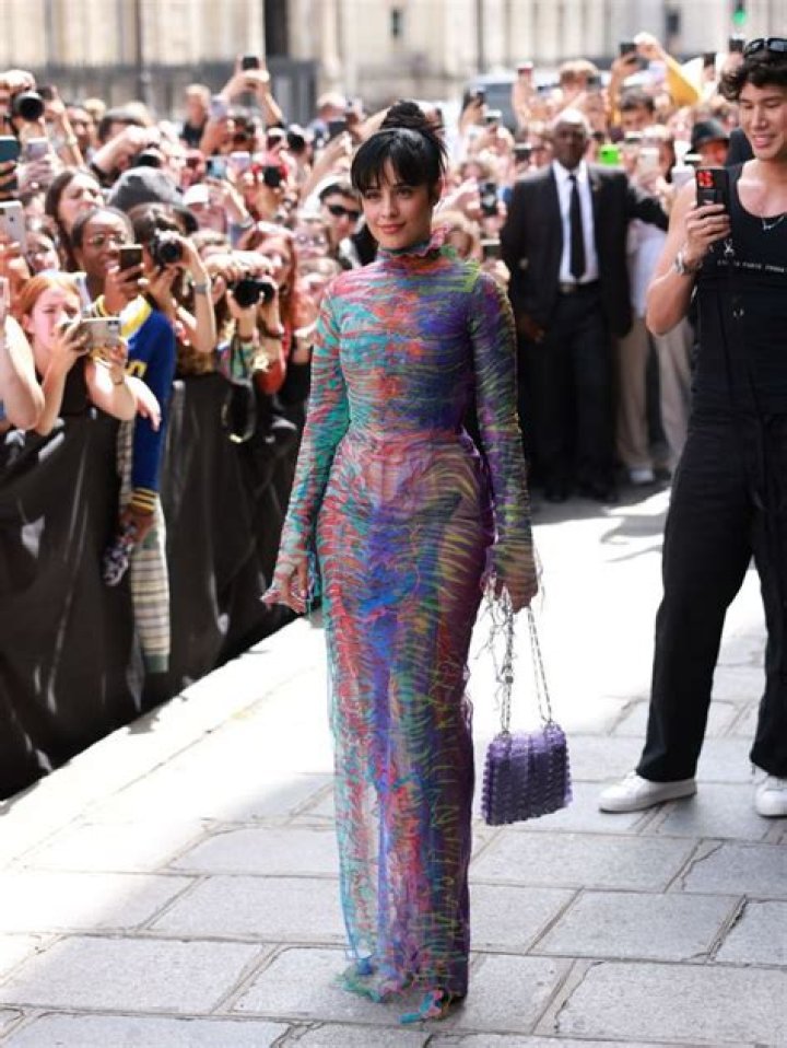 Camila Cabello Rocks Sheer Dress In Paris, France With Maisie Williams – Hollywood Life