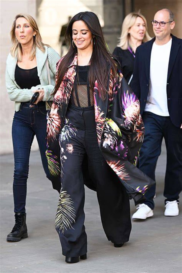 Camila Cabello’s Mesh Corset Top & Suit In London – Photos – Hollywood Life
