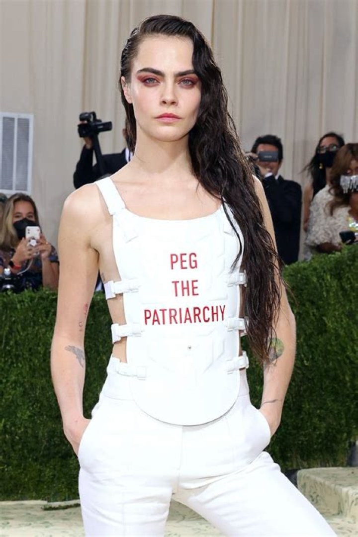 Cara Delevingne At The 2021 Met Gala