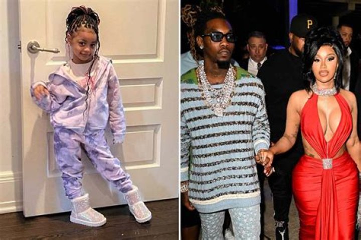 Cardi B, Offset & Kulture on Father's Day 2020