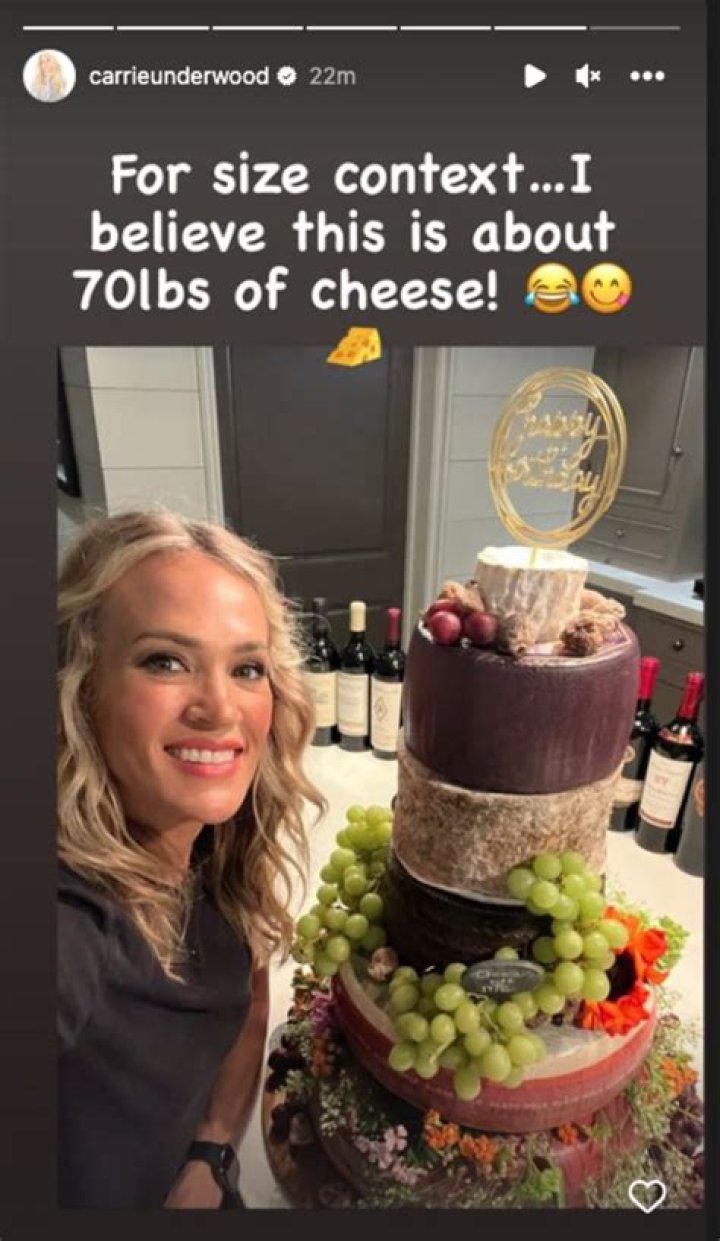 carrie underwood 40th bday