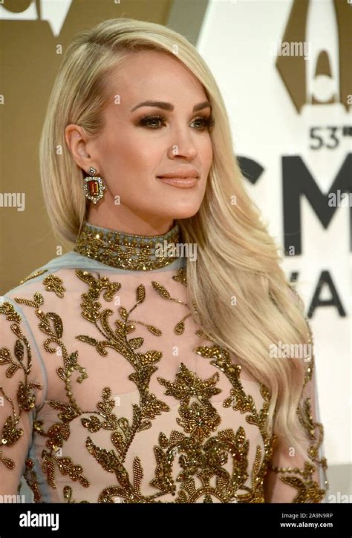 Carrie Underwood 53rd Annual CMA Awards, Show, Bridgestone Arena, Nashville, USA - 13 Nov 2019