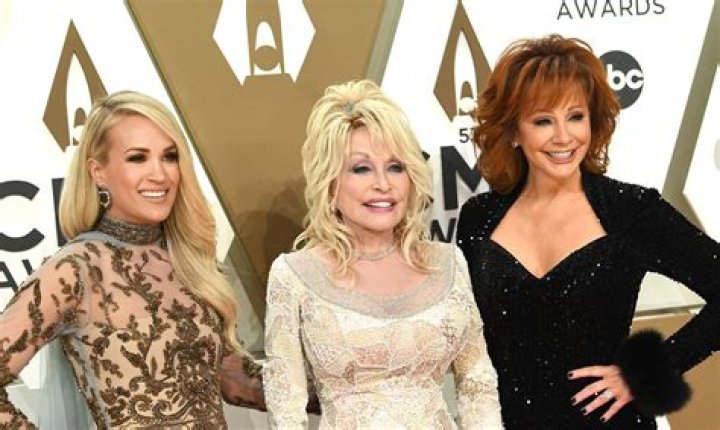 Carrie Underwood, Dolly Parton and Reba McEntire53rd Annual CMA Awards, Arrivals, Bridgestone Arena, Nashville, USA - 13 Nov 2019