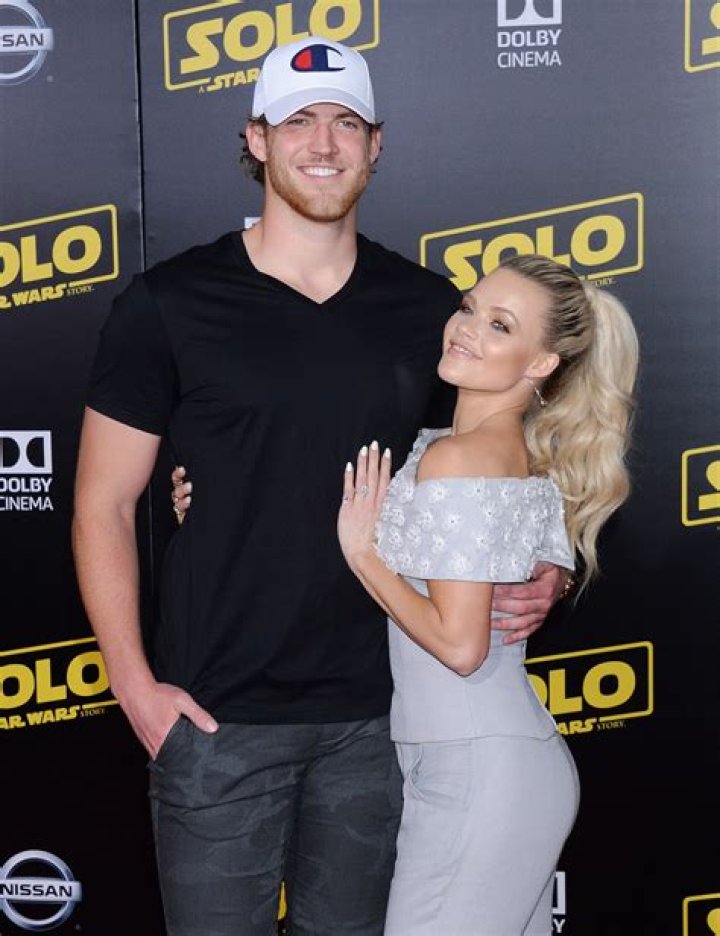 Carson Mcallister and Witney Carson 'Solo: A Star Wars Story' film premiere, Arrivals, Los Angeles, USA - 10 May 2018