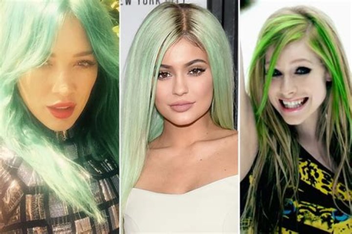 Celebrities With Green Hair