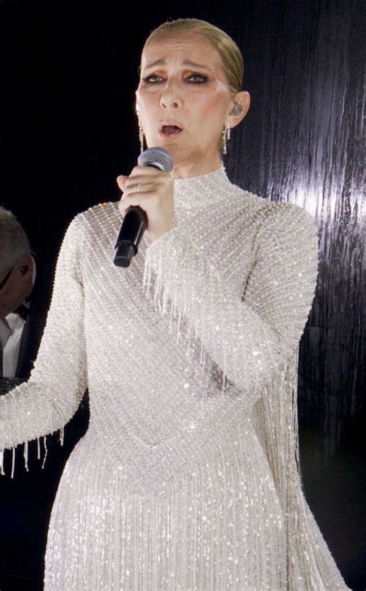 Celine Dion at Paris Fashion Week