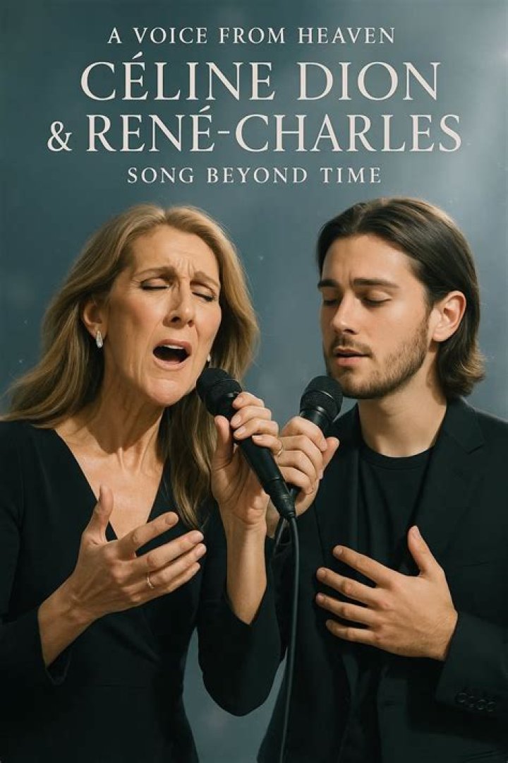 Celine Dion With Rene-Charles