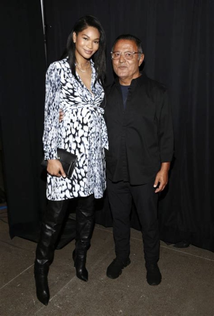 Chanel Iman At Elie Tahari Show