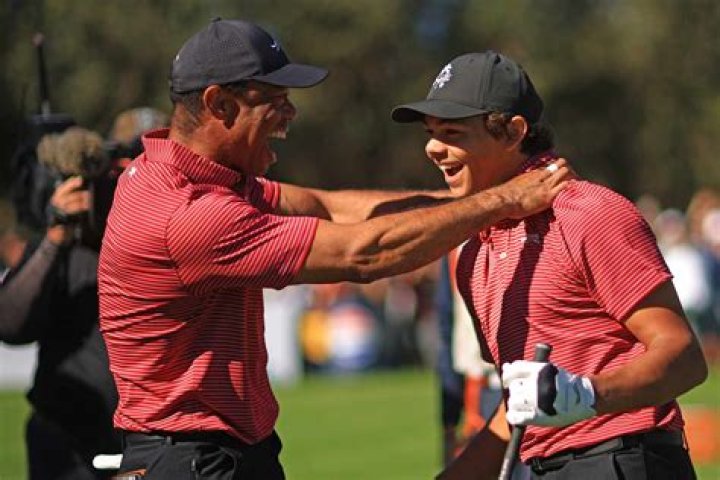 Charlie Woods, Tiger Woods
