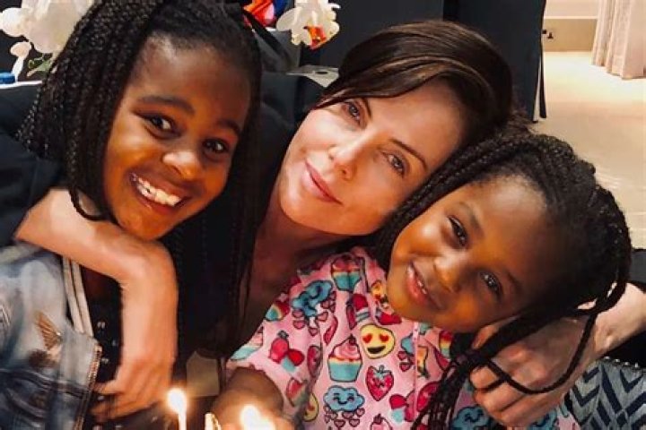 charlize theron and her daughters
