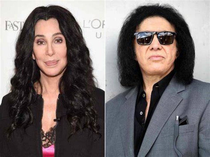 Cher and Gene Simmons