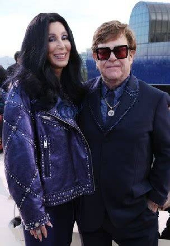 Cher and Sir Elton John