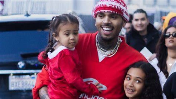 Chris Brown Proudly Watches Daughter Royalty, 5, Show Off Her Drawing Skills — Pic