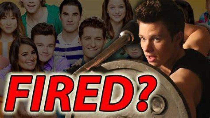 Chris Colfer Fired Glee