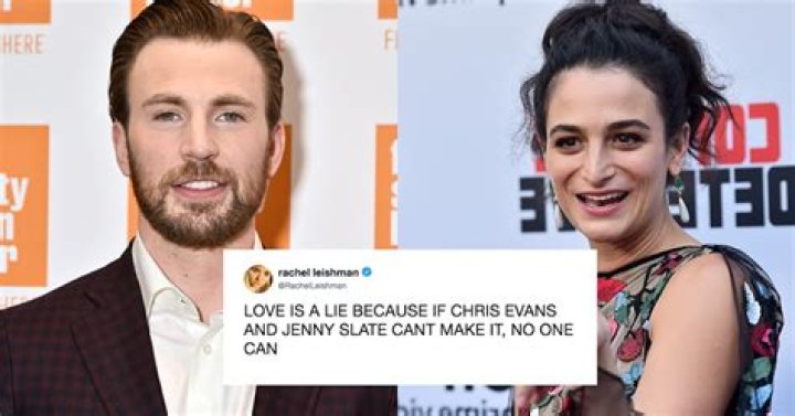 Chris Evans Jenny Slate Breaking Up
