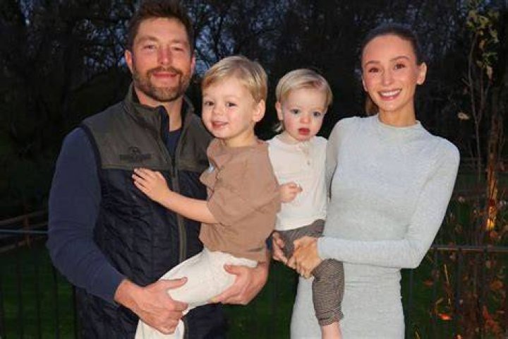 Chris Lane and Lauren Bushnell ACM Lifting Lives TopGolf Tee-Off, Arrivals, Las Vegas, USA - 06 Apr 2019