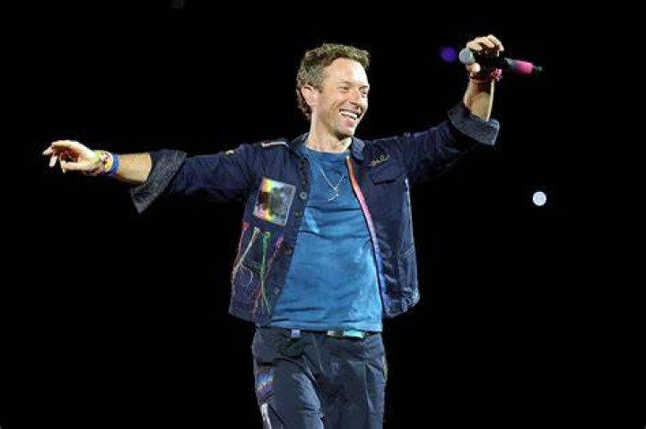 Chris Martin of Coldplay iHeart Radio Festival, Show, Day 1, Las Vegas, USA - 22 Sep 2017