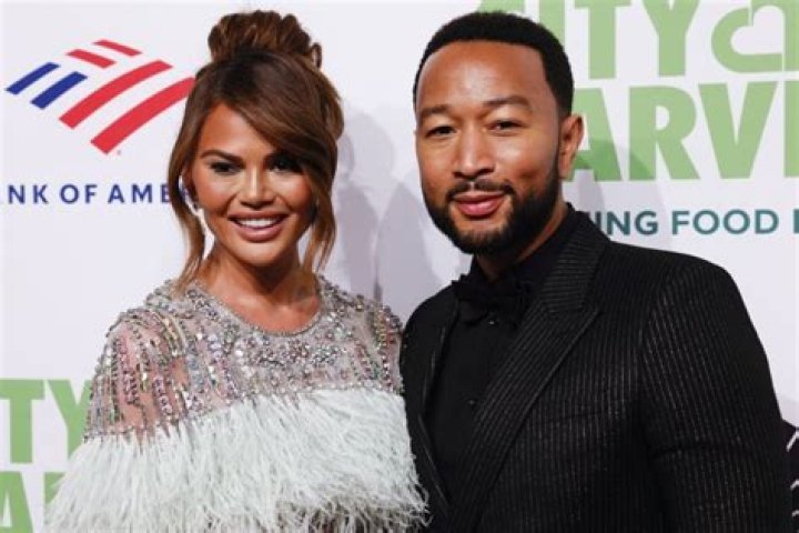 Chrissy Teigen Smiling On Red Carpet