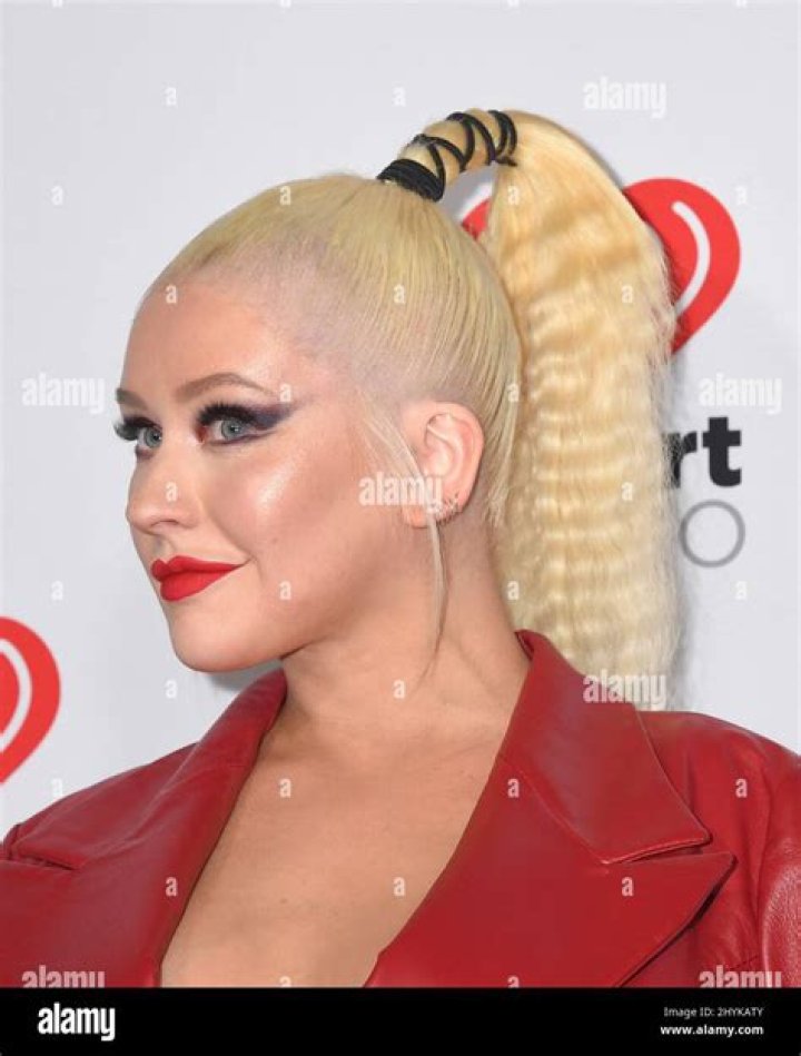 Christina Aguilera At The 2019 American Music Awards