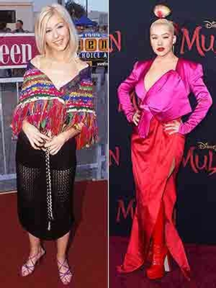 Christina Aguilera Through The Years