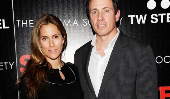 Christina Cuomo and Chris Cuomo attend the premiere of "Safe" hosted by Lionsgate, The Cinema Society and TW Steel at Chelsea Cinemas on Monday, April 16, 2012 in New York. (AP Photo/Evan Agostini)