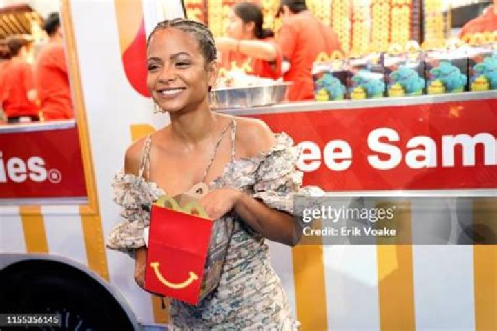 Christina Milian Brings Treats